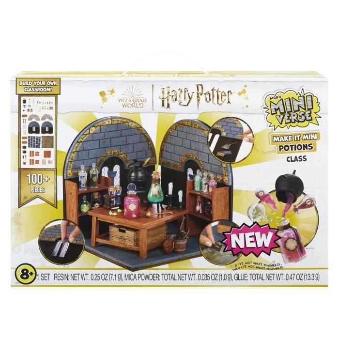 MGA Miniverse - Harry Potter - Juego Creativo - Mini Set clases de pociones de Hogwarts - Ocio creativo y decorativo en resina - Non Co 5