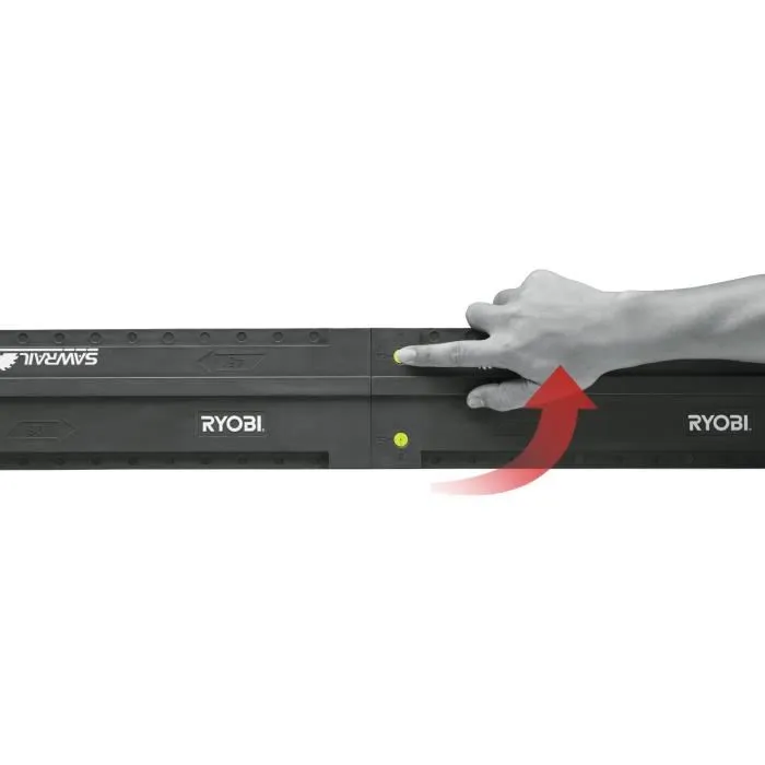 Ryobi RWS1250 / 1400/1600 y RCS1400 / 1600 Guía de corte 122 cm para Sierras Circulares 1