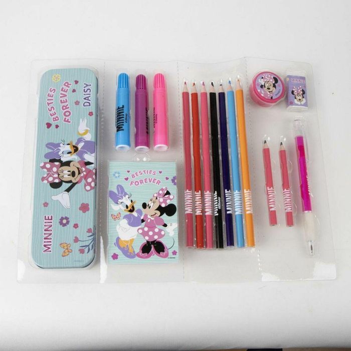 Cerdá Set de Papelería para Colorear y Dibujar de Minnie Rosa para Niños y Niñas +3 Años, Incluye Artículos Esenciales, 8x24x8 cm 5 Cerdá Set de Papelería para Colorear y Dibujar de Minnie Rosa para Niños y Niñas +3 Años, Incluye Artículos Esenciales, 8x24x8 cm 5
