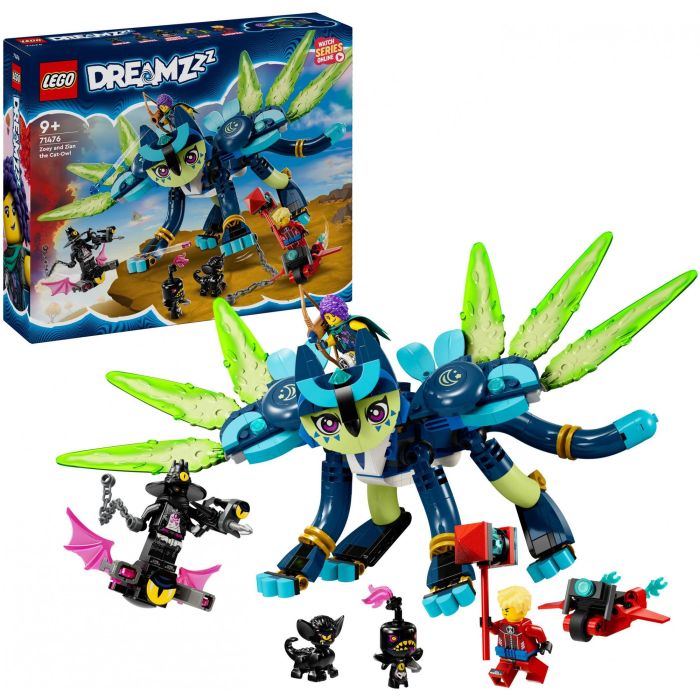 LEGO 71476 DREAMZzz Zoey y la Gatita Búho Zian, Set de Construcción de Juguete 2 LEGO 71476 DREAMZzz Zoey y la Gatita Búho Zian, Set de Construcción de Juguete 2