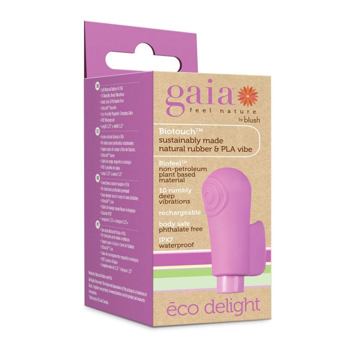 Bala Vibradora Blush Gaia Eco Delight Morado 1