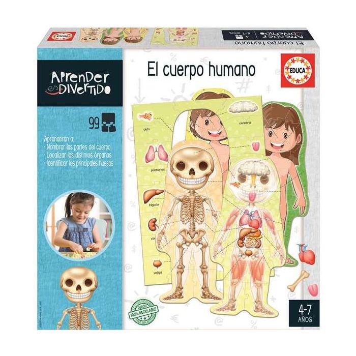 Juego aprender es divertido el cuerpo humano Juego aprender es divertido el cuerpo humano