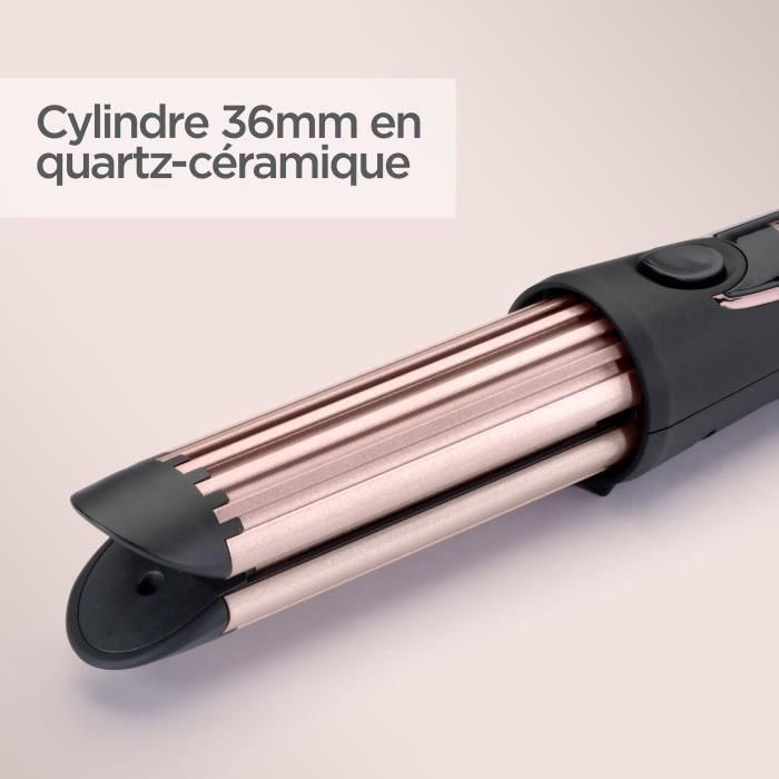 Babyliss C112E Rizador de Pelo Curl Styler Luxe con Cilindro Ranurado, Placas de Cerámica, Tecnología de Aire Fresco, Gran Diámetro 1 Babyliss C112E Rizador de Pelo Curl Styler Luxe con Cilindro Ranurado, Placas de Cerámica, Tecnología de Aire Fresco, Gran Diámetro 1