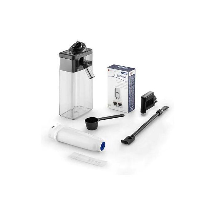 De'Longhi Máquina de Café Automática Dinamica Plus ECAM370.70.B, 19 Bar, Molinillo Integrado, Espumador de Leche, Negro, 1450W