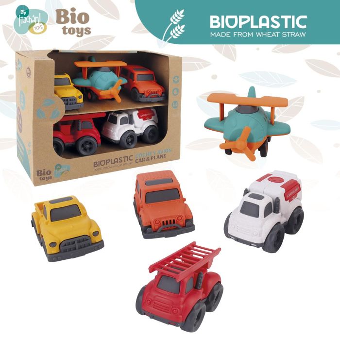 Set 5 Vehiculos Eco Bio T01044 4