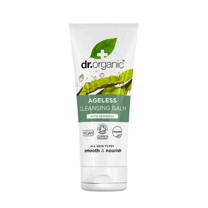 Dr. Organic AGELESS Bálsamo Limpiador Facial con Algas Marinas, Elimina Maquillaje e Hidrata, Para Todo Tipo de Pieles 100 ml 0 Dr. Organic AGELESS Bálsamo Limpiador Facial con Algas Marinas, Elimina Maquillaje e Hidrata, Para Todo Tipo de Pieles 100 ml 0