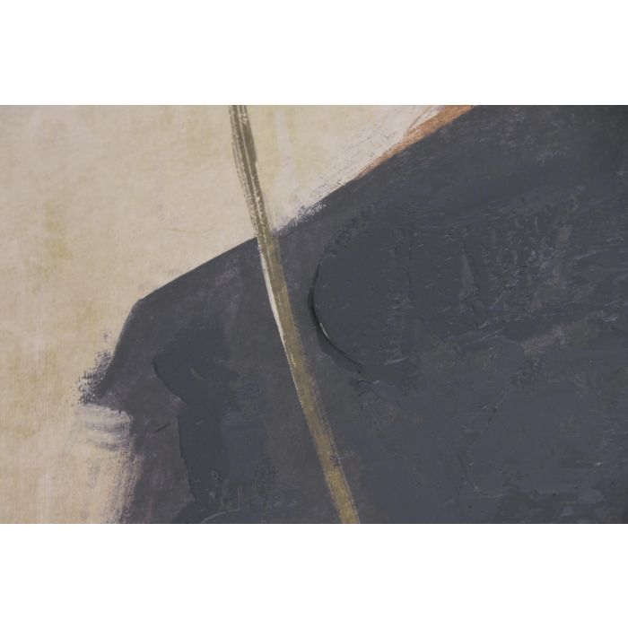 DKD Home Decor Cuadro Abstracto Verde Negro 4 x 120 x 90 cm (2 Unidades)