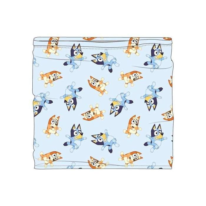 Cerdá Braga Cuello Bluey para Niños y Niñas, de 18 a 48 Meses, Medidas 24x21 cm, 100% Poliéster Color Azul Cerdá Braga Cuello Bluey para Niños y Niñas, de 18 a 48 Meses, Medidas 24x21 cm, 100% Poliéster Color Azul