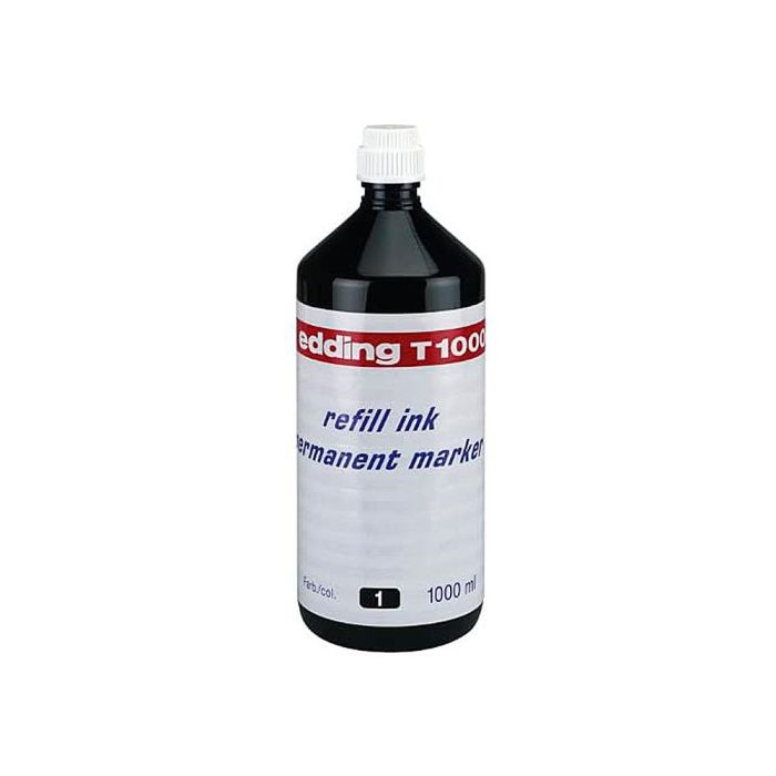 Tinta Rotulador Edding T-1000 Negro Bote 1 Litro 1