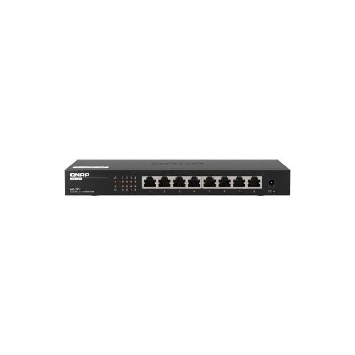 Switch QNAP QSW-1108-8T 8 Puertos/ RJ-45 10/100/1000/2.5GBASE Switch QNAP QSW-1108-8T 8 Puertos/ RJ-45 10/100/1000/2.5GBASE