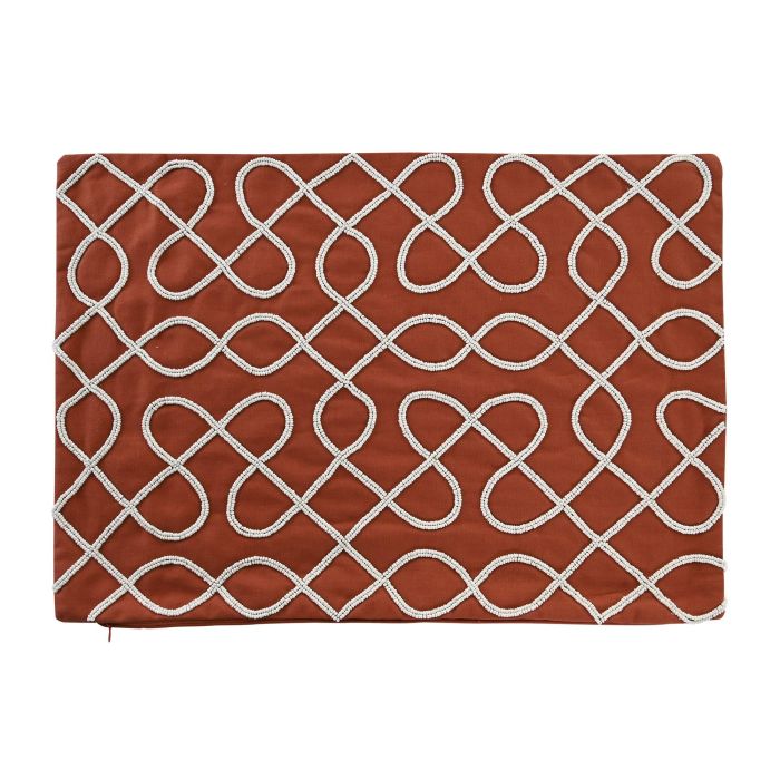 Funda Cojin DKD Home Decor Terracota 1 x 40 x 60 cm 4