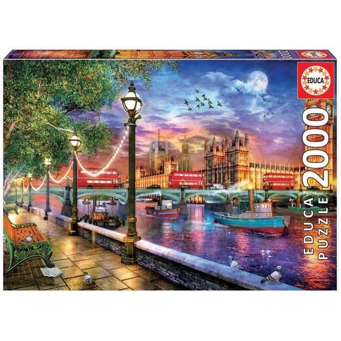 EDUCA - Puzzle - 2000 Londres al atardecer EDUCA - Puzzle - 2000 Londres al atardecer
