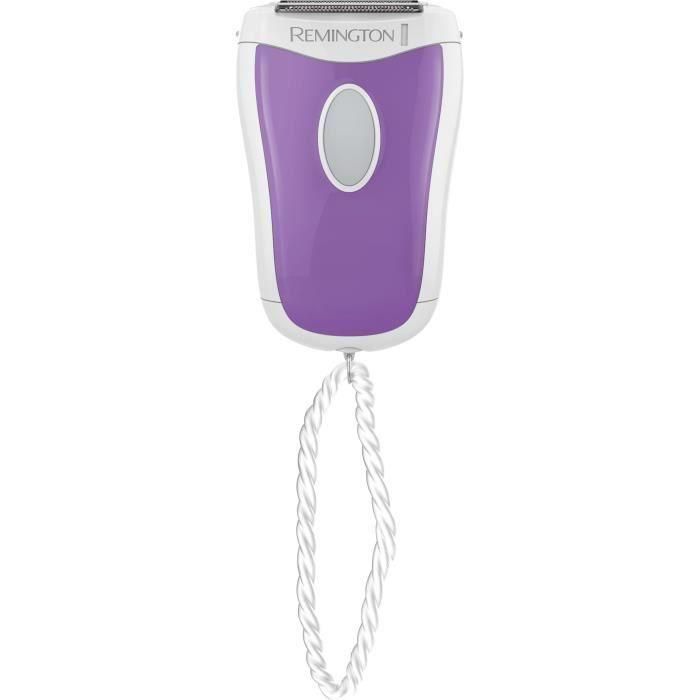 Remington Depiladora doble cuchilla resistente al agua con cepillo de limpieza y capucha de protección 1