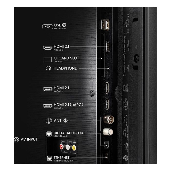 Hisense 58E77Q Smart TV QLED 58" (146 cm) 4K Ultra HD (3840x2160) HDR10+ Dolby Vision VIDAA Alexa 60Hz 3x HDMI 2x USB Wi-Fi LAN WLAN 2