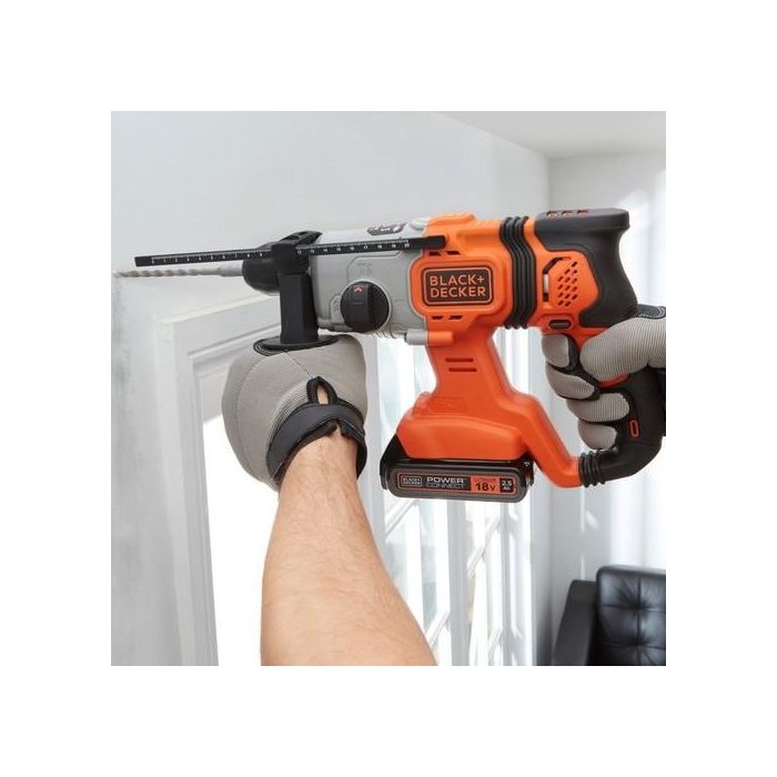 Black&Decker Akku-Kombihammer SDS-pl.18V.2x2.5Ah BCD900E2K 17