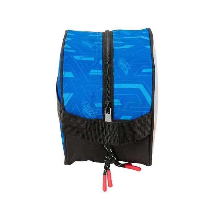 Neceser de Viaje Hot Wheels Let's race Azul Negro 26 x 15 x 12 cm 2