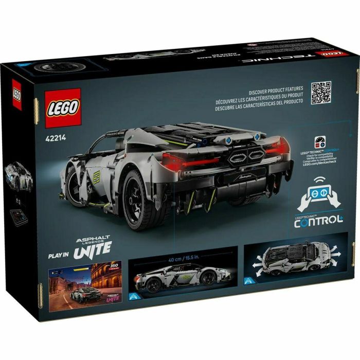 LEGO 42214 Technic Lamborghini Revuelto Supercar - Set de construcción para niños de 10 años 7