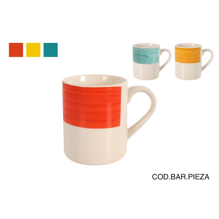 Mug Jesse 330 ml - Surtido 3 Colores - La Mediterranea (24 Unidades) Mug Jesse 330 ml - Surtido 3 Colores - La Mediterranea (24 Unidades)