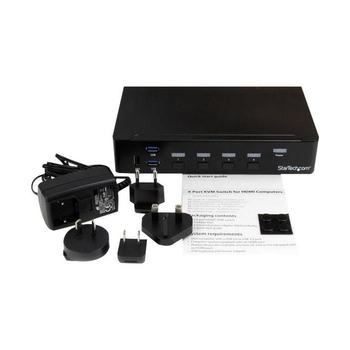 Switch KVM Startech SV431HDU3A2 3