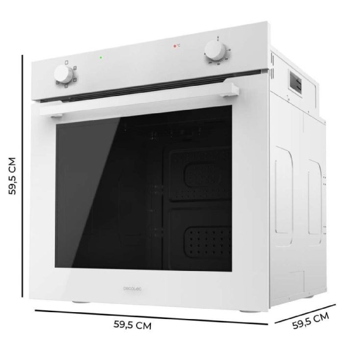 Horno Cecotec Bolero Hexa C126400 Glass White 2800 W 80 L Blanco 1
