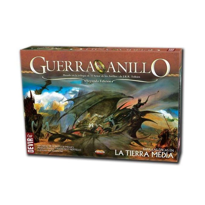 Devir Juego de Mesa La Guerra del Anillo - Edición Definitiva, Estrategia basada en El Señor de los Anillos