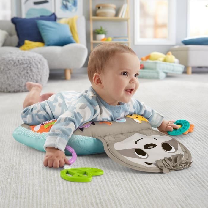 Fisher-Price Cojín My Musical Awakening Almohada de Juego Musical con Vibración y Juguetes para Bebés Boca Abajo Desde el Nacimiento 2 Fisher-Price Cojín My Musical Awakening Almohada de Juego Musical con Vibración y Juguetes para Bebés Boca Abajo Desde el Nacimiento 2
