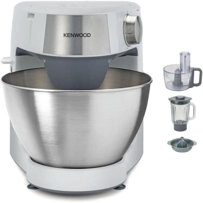 Robot de repostería multifunción - KENWOOD - Prospero KHC291A.H0WH - Bol de acero inoxidable 5