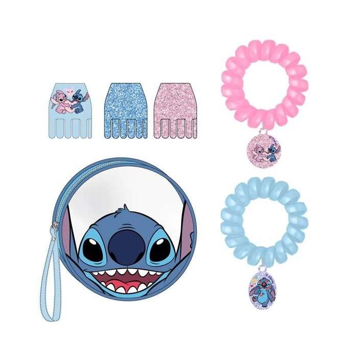 Set de belleza bolsito stitch 5.1 x 8.9 x 0.1 cm