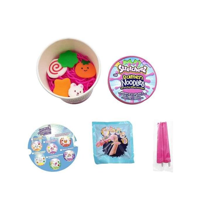 Juego ramen noodles, mezcla el polvo con agua y se transforma en slime de colores - modelos surtidos 7 Juego ramen noodles, mezcla el polvo con agua y se transforma en slime de colores - modelos surtidos 7