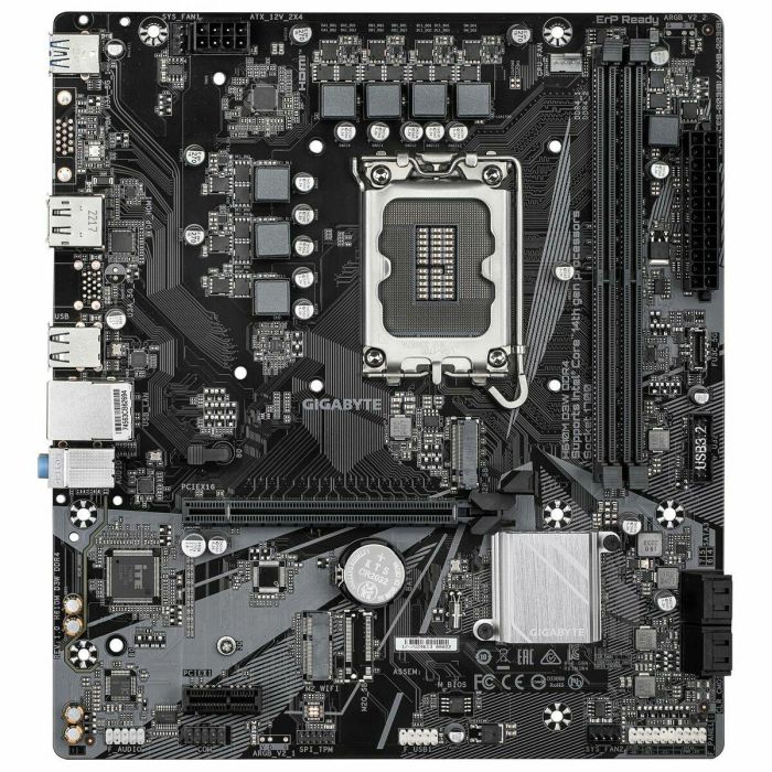 GIGABYTE H610M D3W Placa Base Intel H610 LGA 1700 DDR4 3200MHz, Micro ATX, 12ª-14ª Gen Core, PCIe 3.0 M.2, LAN 1 GbE 3 GIGABYTE H610M D3W Placa Base Intel H610 LGA 1700 DDR4 3200MHz, Micro ATX, 12ª-14ª Gen Core, PCIe 3.0 M.2, LAN 1 GbE 3