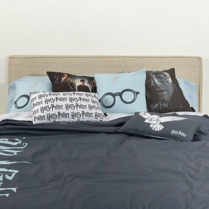 Funda Nórdica Harry Potter Deep Multicolor 175 Hilos 200 x 200 cm Cama de 120 4