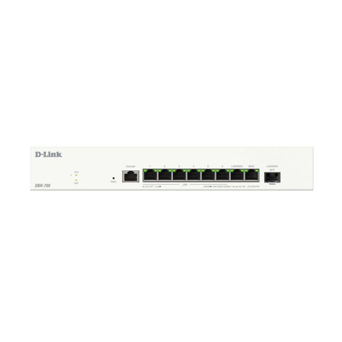 Router D-Link DBR-700 Blanco 8 Ethernet LAN 4