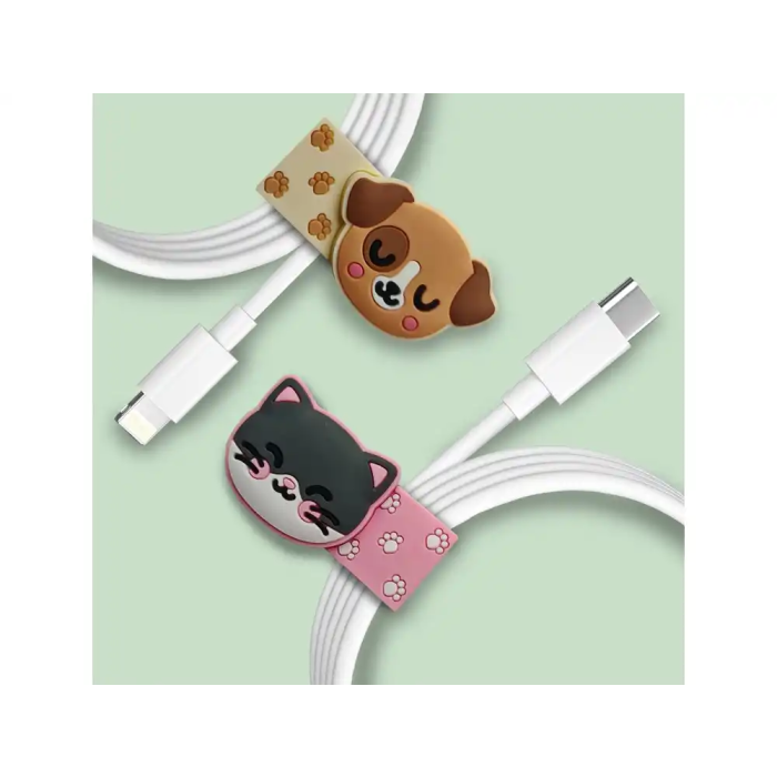 Mr. Wonderful Organizadores de Cable Pets Pack de 2 Unidades 5