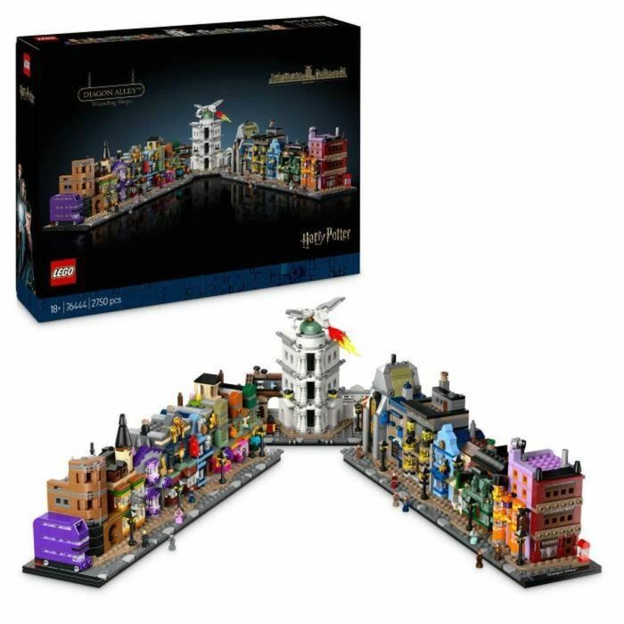 Lego Harry Potter 76444 Tiendas Mágicas del Callejón Diagon - Set para Adultos