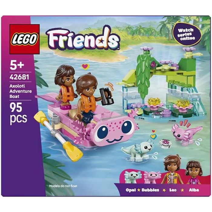 Juego de construccion aventuras en el barco-ajolote lego friends 1