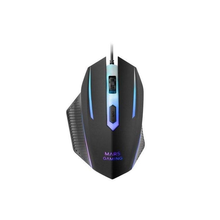 Mars Gaming Pack Gaming MCP124 Teclado H-MECH + Ratón Óptico RGB + Alfombrilla Nanotextil Negro 3 Mars Gaming Pack Gaming MCP124 Teclado H-MECH + Ratón Óptico RGB + Alfombrilla Nanotextil Negro 3