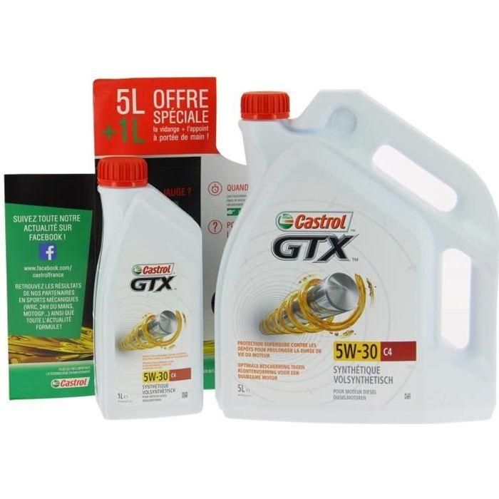 Castrol Gtx 5W-30 C4 5L + 1L