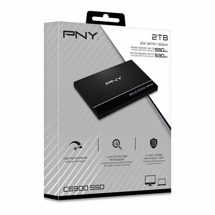 PNY PNY0751492636023 SSD Disco Duro Interno CS900 2 TB 2.5 Pulgadas 7
