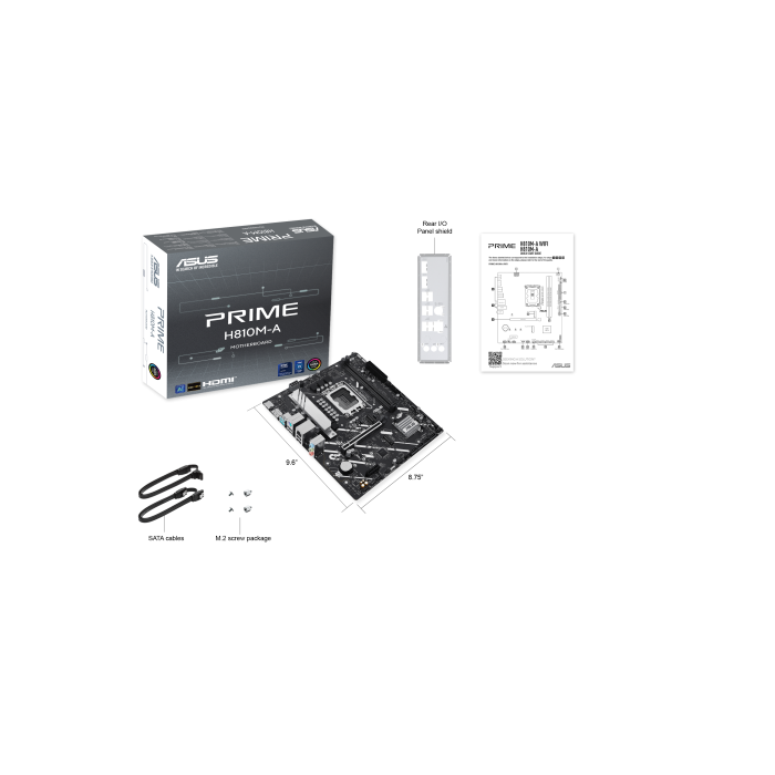 Asus H810M-A-CSM Placa Base Socket 1851 DDR5 PCIe 4.0 Micro ATX 6