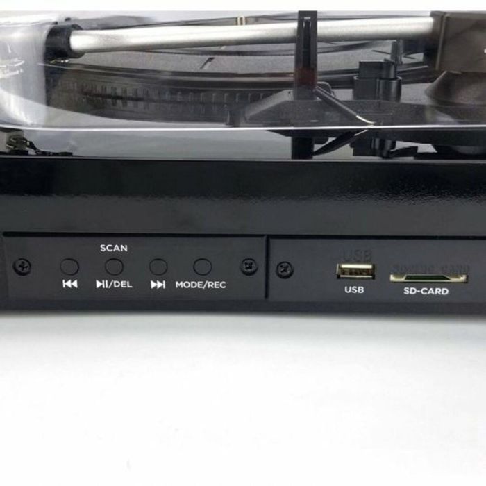 Tocadiscos Aiwa GBTUR120B Negro 5 Tocadiscos Aiwa GBTUR120B Negro 5