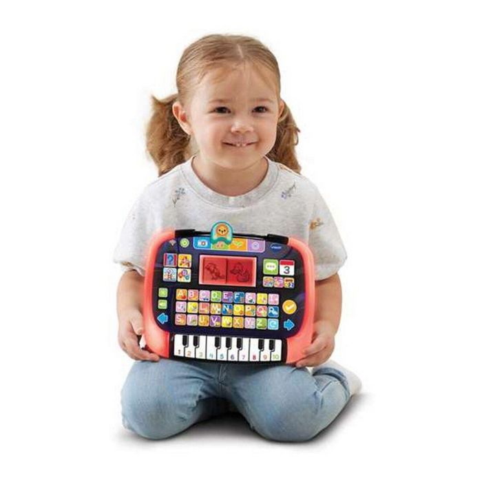 Tablet infantil educativa con piano con 4 modelos de juego y 8 actividades 18,6x23,6x3 cm 2 Tablet infantil educativa con piano con 4 modelos de juego y 8 actividades 18,6x23,6x3 cm 2