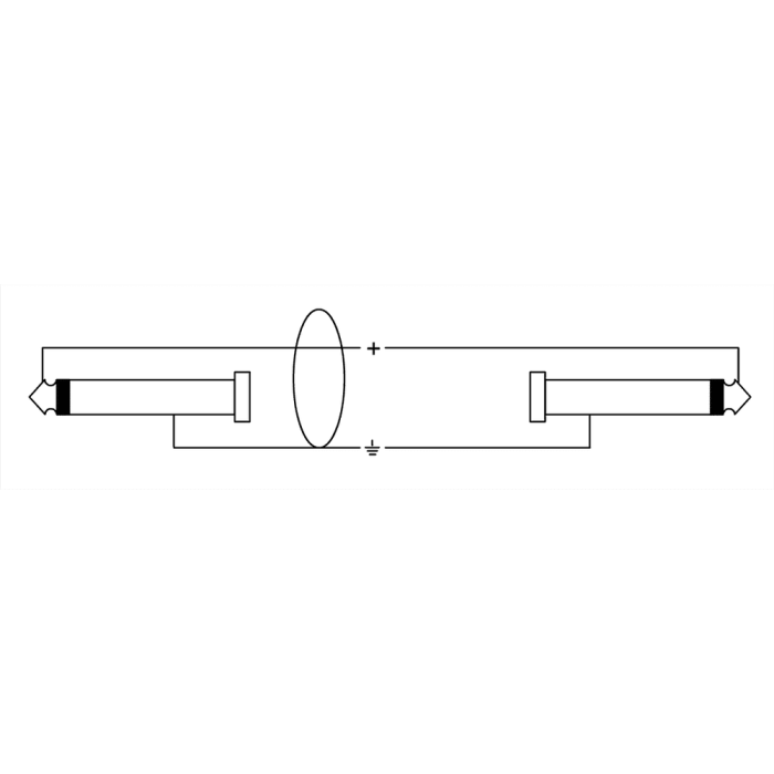 Cable De Instrumento Rean Jack/Jack 30 Cm 1 Cable De Instrumento Rean Jack/Jack 30 Cm 1