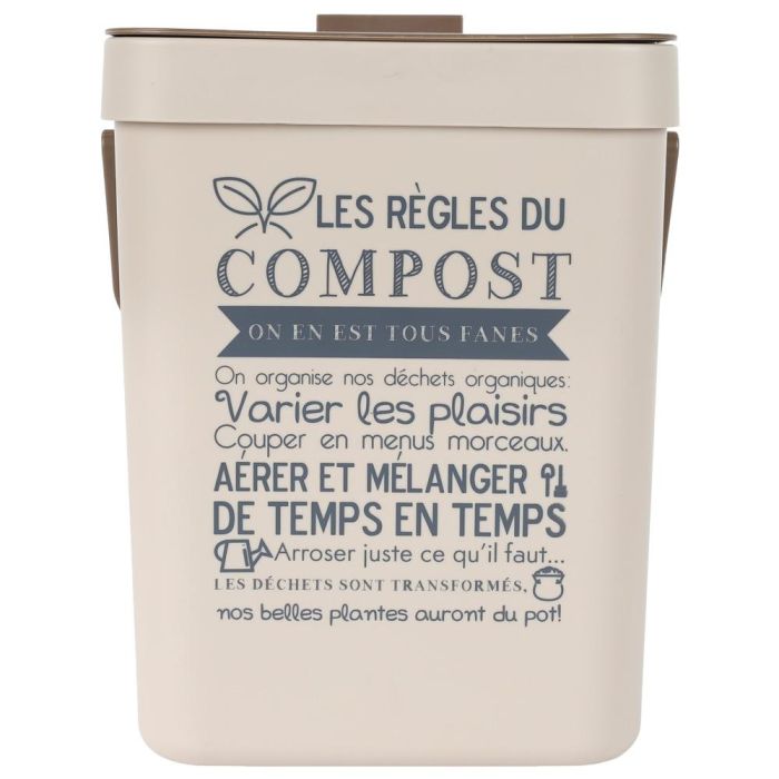 Je cherche une Idee Cubo Compostaje Colgar 5 L para Cocina con Tapa 4