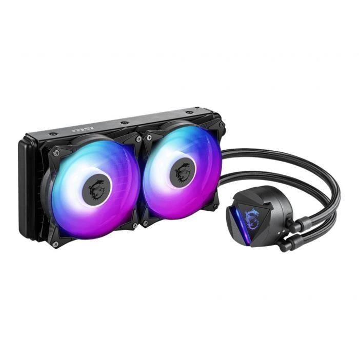 MSI Kit Refrigeración Líquida MAG Coreliquid ARGB, Bloque Rotable, para Intel LGA1700/AM5 y AMD AM4/FM2+/AM3+/AM2 2 MSI Kit Refrigeración Líquida MAG Coreliquid ARGB, Bloque Rotable, para Intel LGA1700/AM5 y AMD AM4/FM2+/AM3+/AM2 2