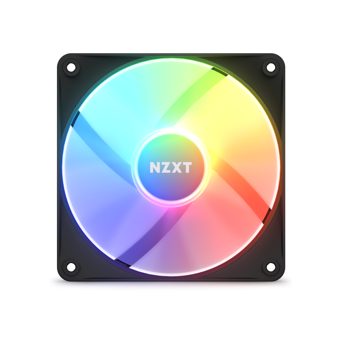 NZXT RF-C12SF-B1 Ventilador para Carcasa de Ordenador 12 cm RGB Negro 1 Pieza