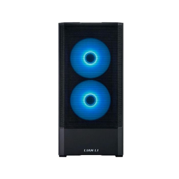 Lian Li G99.LAN207RX.00 Caja Torre Gaming Lancool 207 ATX con Ventana Lateral Cristal Templado, 2x140mm Ventiladores, USB 3.0, USB-C, Negro