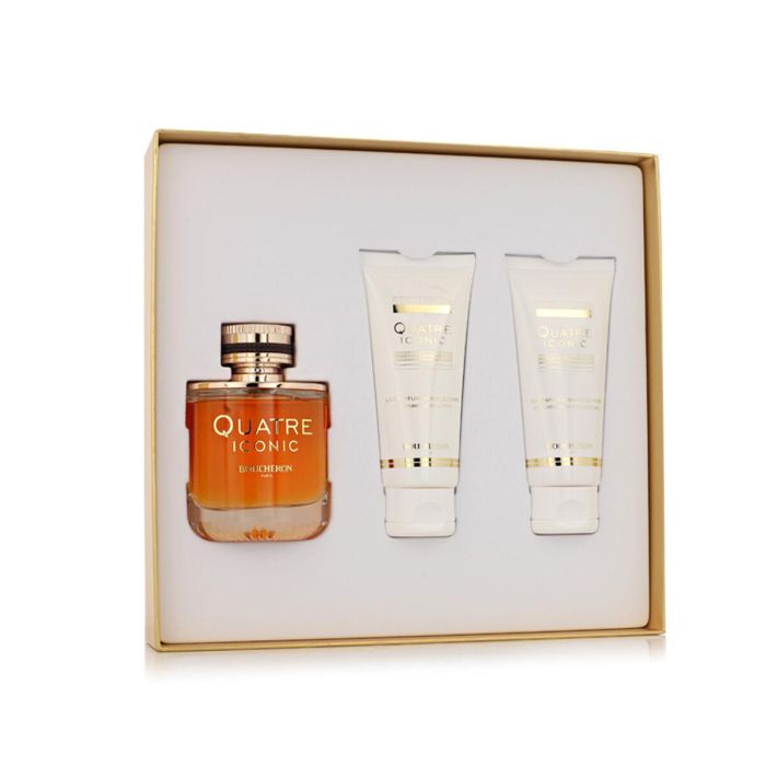 Set de Perfume Mujer Boucheron Quatre Iconic EDP 3 Piezas 1 Set de Perfume Mujer Boucheron Quatre Iconic EDP 3 Piezas 1