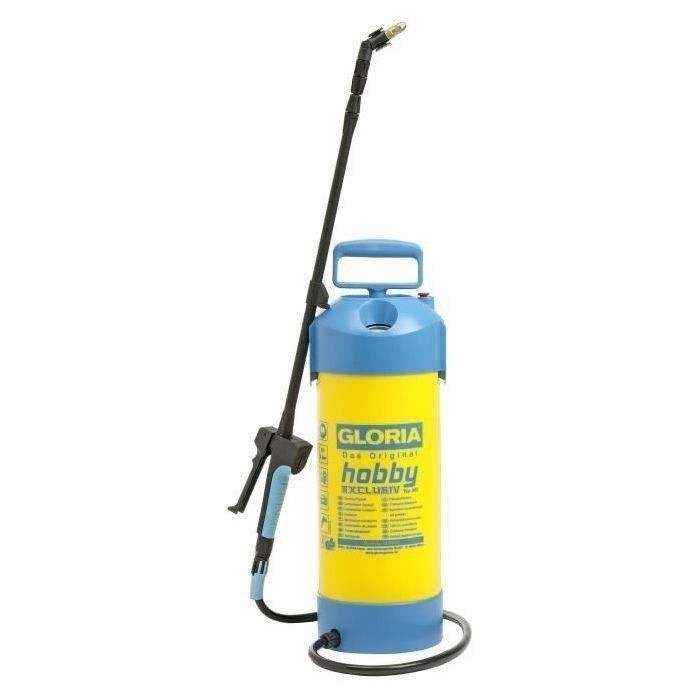 Pulverizador manual GLORIA Gloria - Modelo Hobby Exclusiv - Bomba de pistón con válvula - 5 L para una presión de 3 bares 1 Pulverizador manual GLORIA Gloria - Modelo Hobby Exclusiv - Bomba de pistón con válvula - 5 L para una presión de 3 bares 1