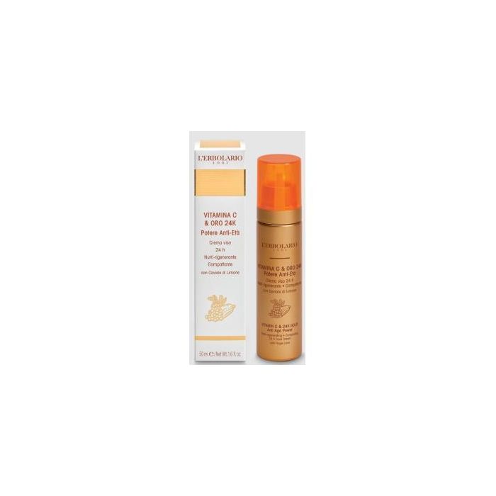 Vitamina C Oro Crema Antiedad 50Ml. Vitamina C Oro Crema Antiedad 50Ml.