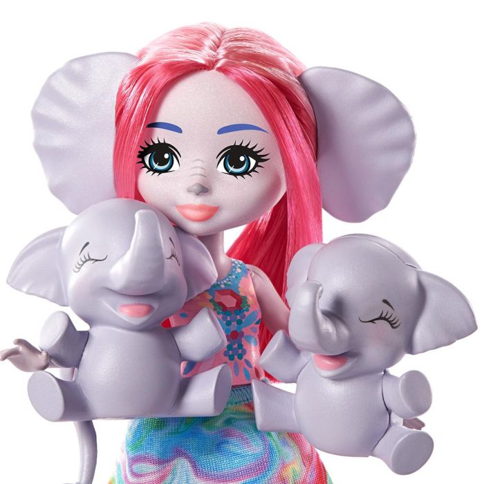 Muñeca Esmeralda Elephant Enchantimals 446Gtm30 Mattel 1 Muñeca Esmeralda Elephant Enchantimals 446Gtm30 Mattel 1